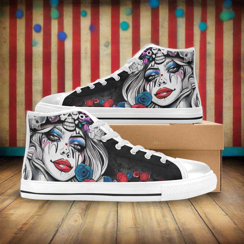 Dragon Amber Gold Unique MEN Bold Art - Freaky Shoes | Custom Art Sneakers