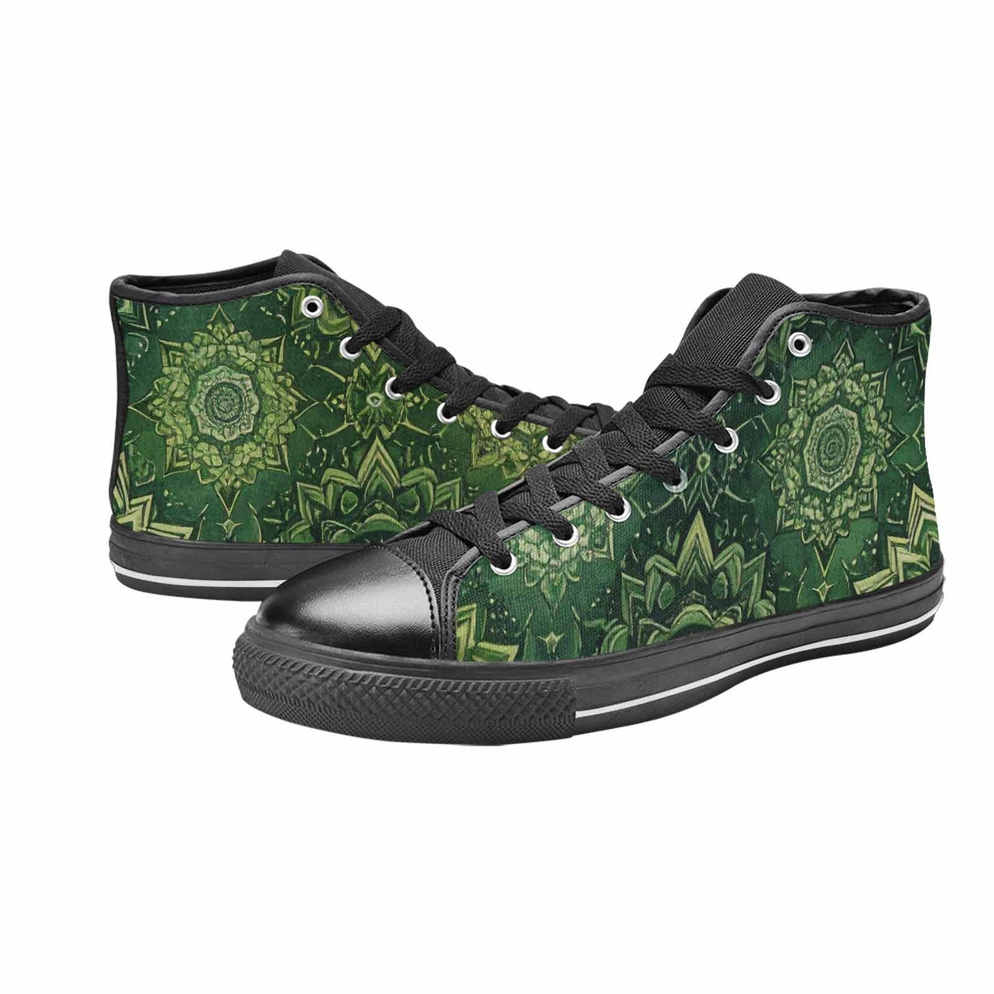 MEN'S Mandala High Top Canvas Y2K Shoes