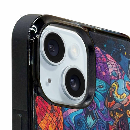 iPhone 15 Case — Snakes And Skulls And Snakes Skulls, Custom Phone Case