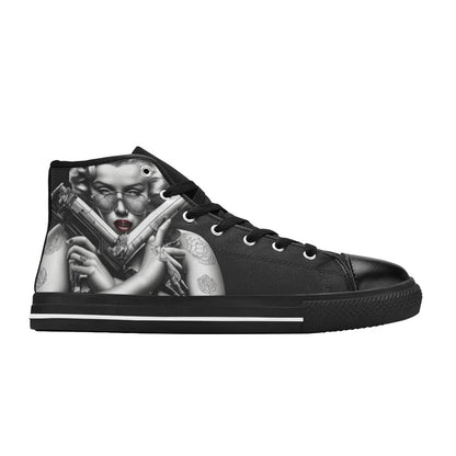 WOMEN'S Cc Retro Model 2 High Top Canvas Dreamcore Custom Sneakers