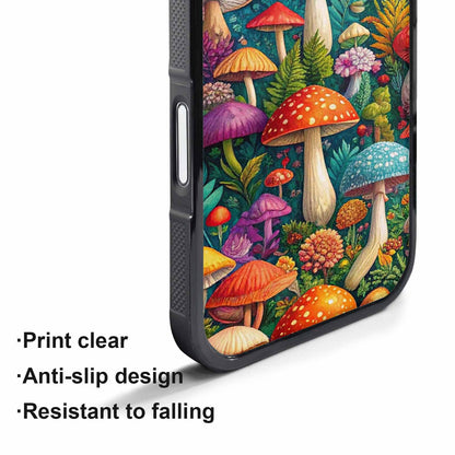 iPhone 17 Air Case — Mushrooms Botanicalmushrooms P Xsd Floral, Custom Designed Case Cover