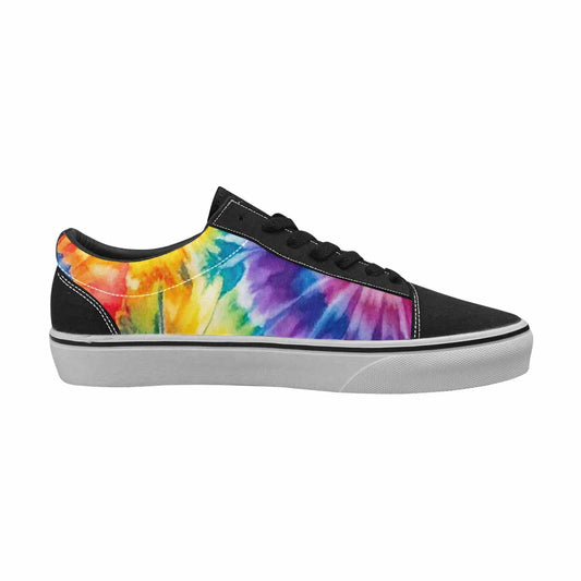 MEN'S Tie Dye Swirl Canvas Lace-Up Surreal Shoes