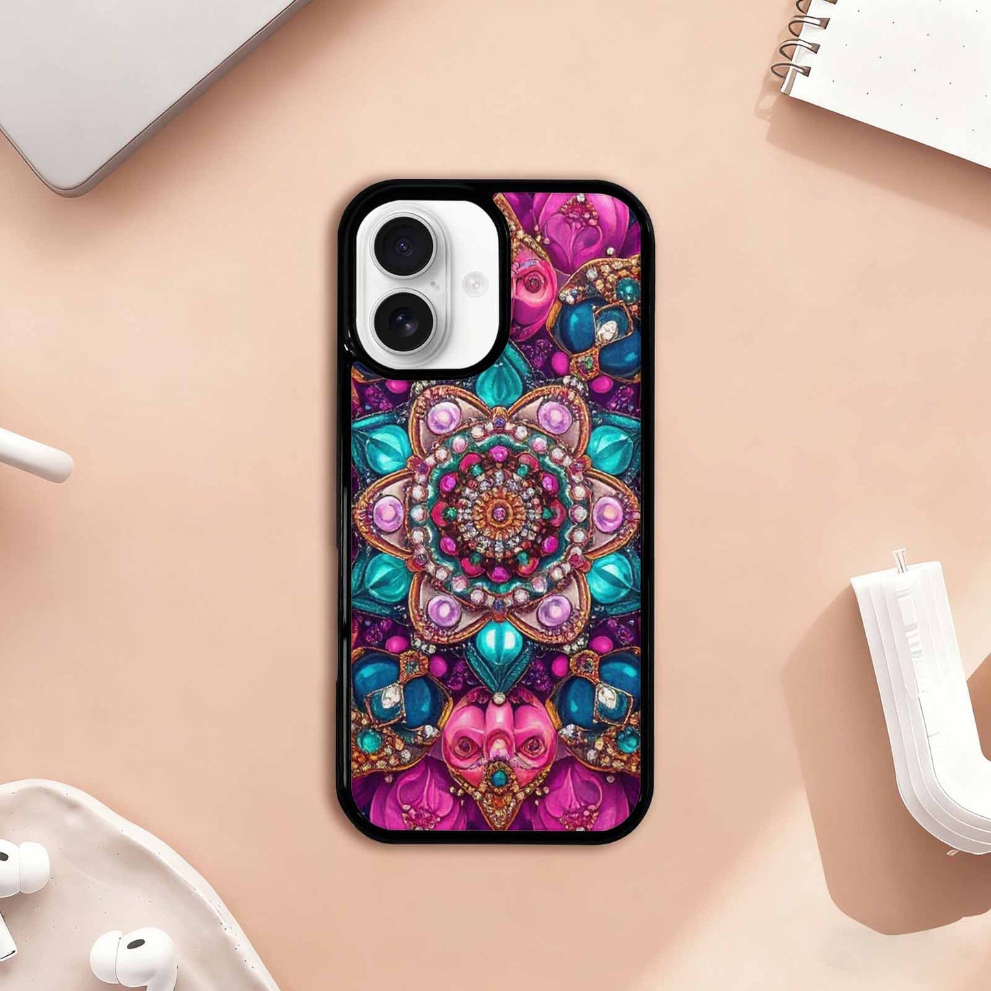 iPhone 17 Case — Skull Dark Art Gothic Print Gothic, Personalized Phone Case