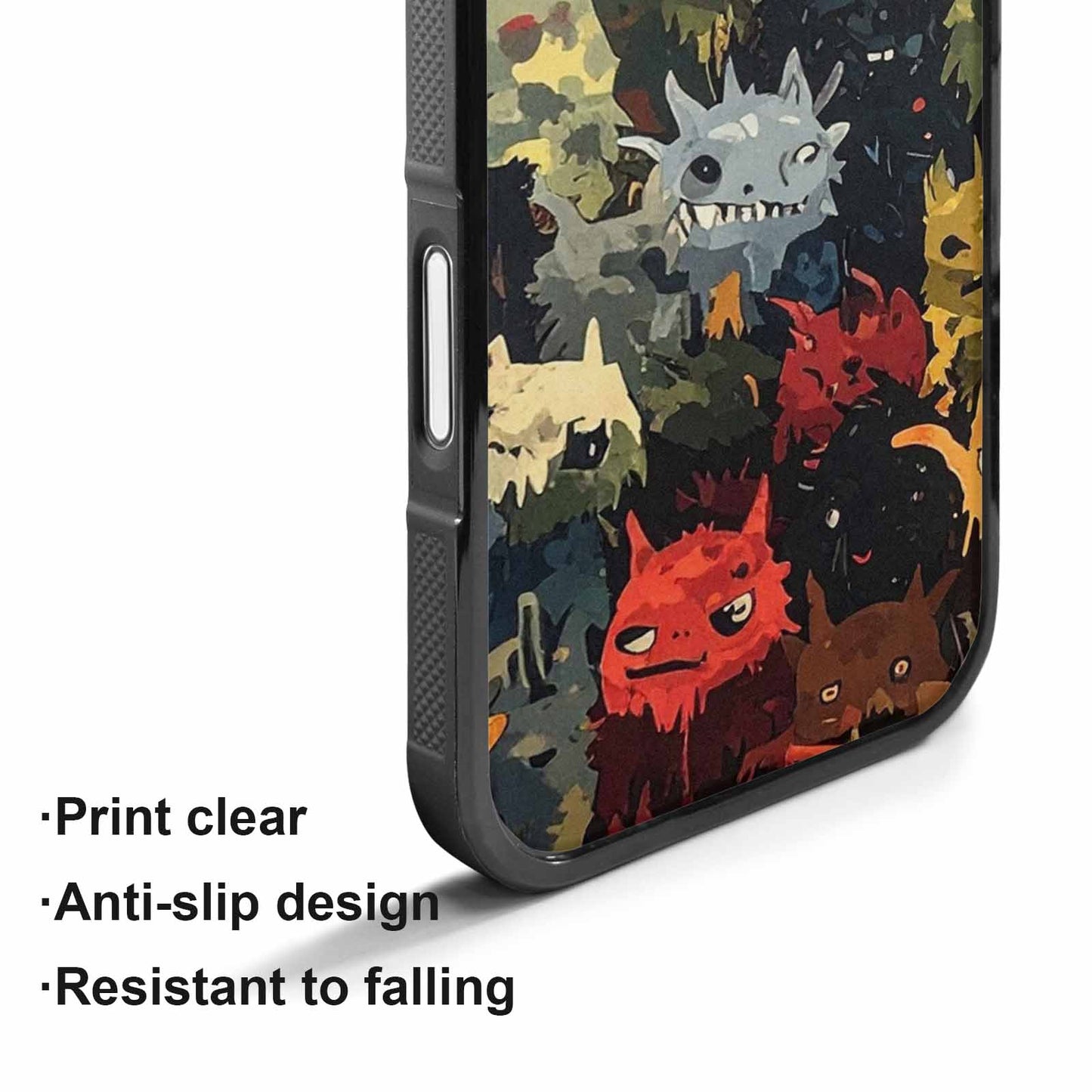 iPhone 17 Case — Monsters Camomonsters Pattern Okl Camo, Custom Designed Case Cover