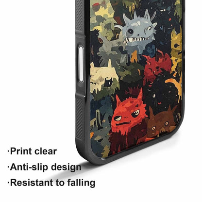 iPhone 17 Case — Monsters Camomonsters Pattern Okl Camo, Custom Designed Case Cover