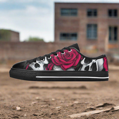 Celtic Purple Teal Wearable MEN Bold Art - Freaky Shoes | Custom Art Sneakers