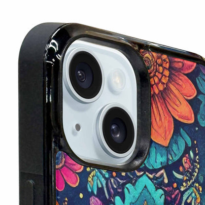 iPhone 15 Plus Case — Paisley Mandala, Custom Phone Case