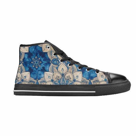 WOMEN'S Mandala High Top Canvas Surreal Shoes