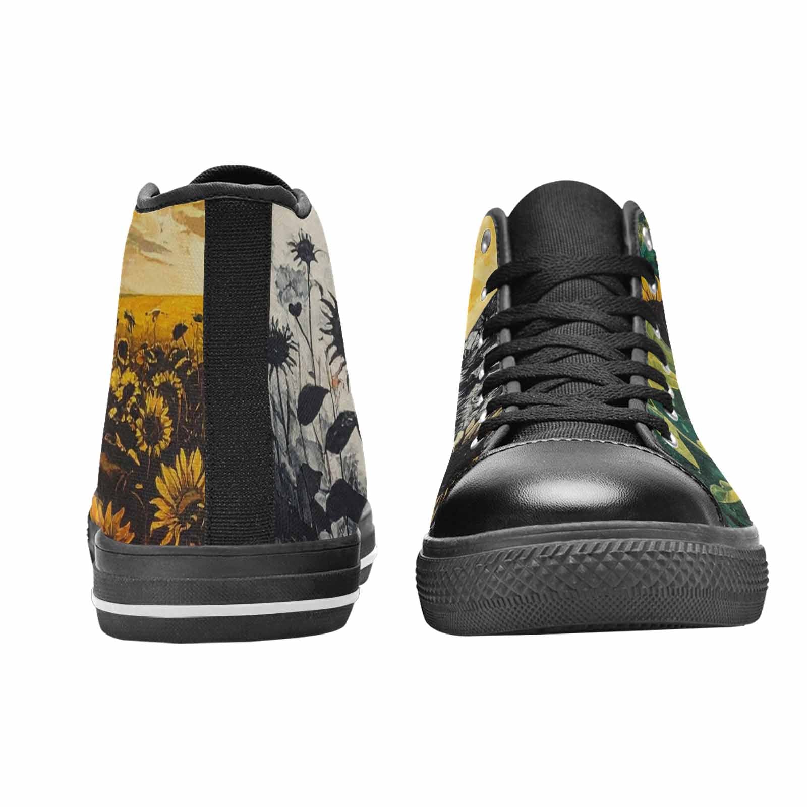 MEN'S Blend Melt Them High Top Canvas Cottagecore Sneakers