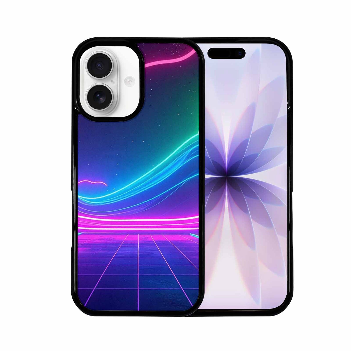 iPhone 17 Case — Neon Cartoon Art Pattern Retro Vintage, Original Design Phone Case