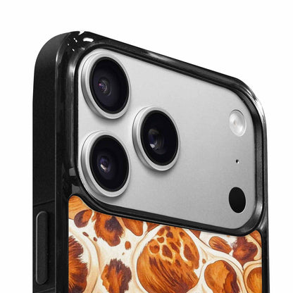 iPhone 17 Pro Case — Small Cow Animal Print Skin Animal, Custom Print Case Cover