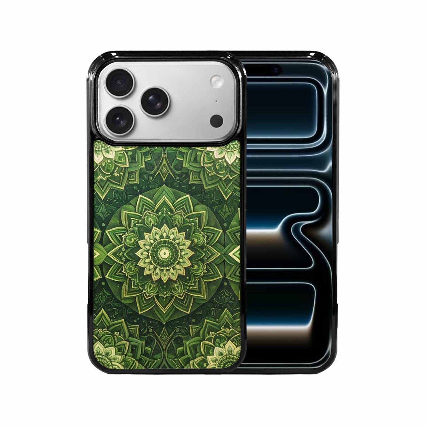 iPhone 17 Pro Max Case — Small Mandala Pattern, Randomly Floral, Original Design Phone Case