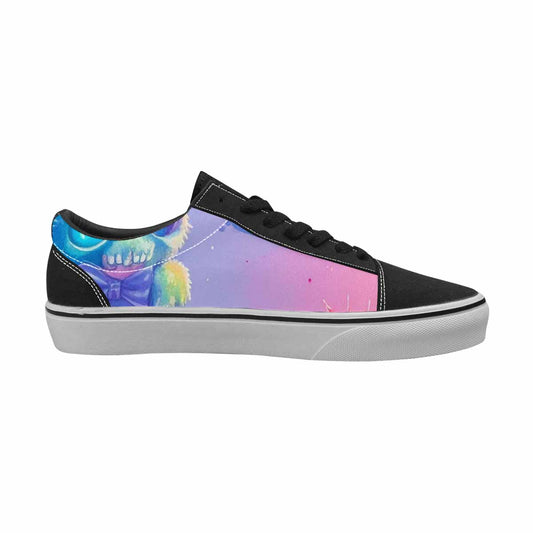 MEN'S Rainbow Teddy Skeletons Eye Lace-Up Canvas Y2K Shoes