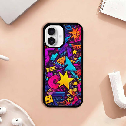 iPhone 17 Case — Retro Motif Retro Motifs Retro Vintage, Custom Printed Phone Case