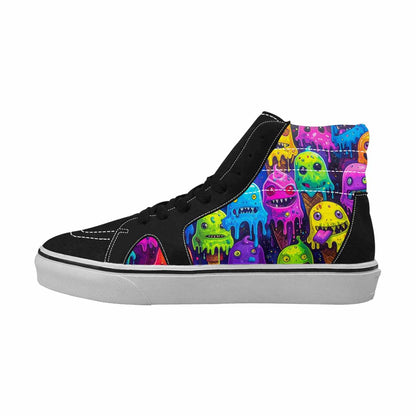 MEN'S Ice Cream Monsters  High Top Canvas Dreamlike Shoes