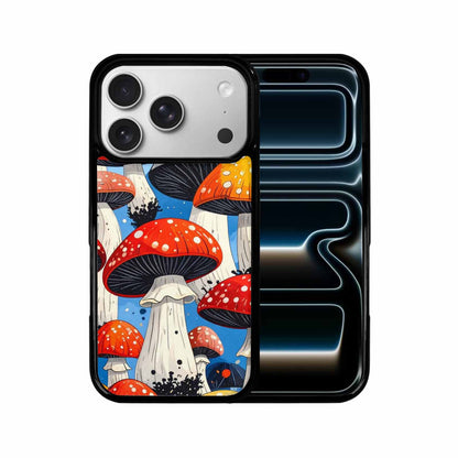 iPhone 17 Pro Case — Vivid Winter Mushroom Seamless Cartoon Cute, Original Design Phone Case