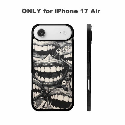 iPhone 17 Air Case — Seamless Repeating Pattern Of Overlapping Cartoon, Custom Printed Phone Case