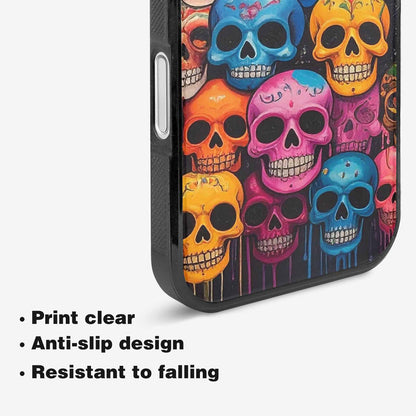 iPhone 16 Case — Skulls General Skulls Pattern, Personalized Phone Case