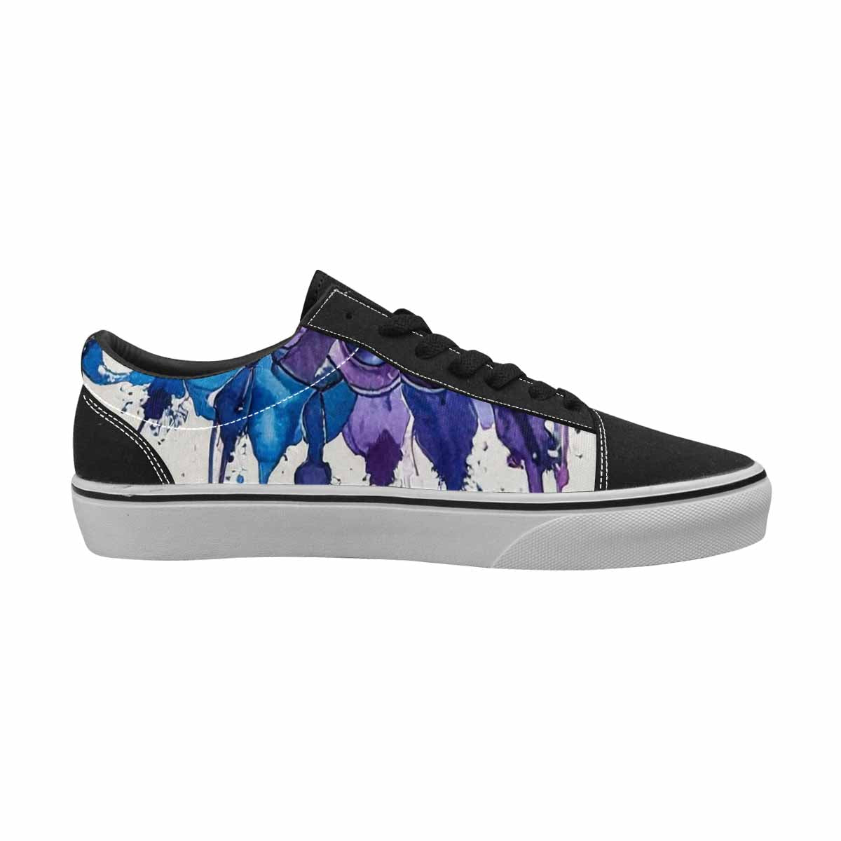 WOMEN'S Tie Lace-Up Canvas Neon Fantasy Shoes