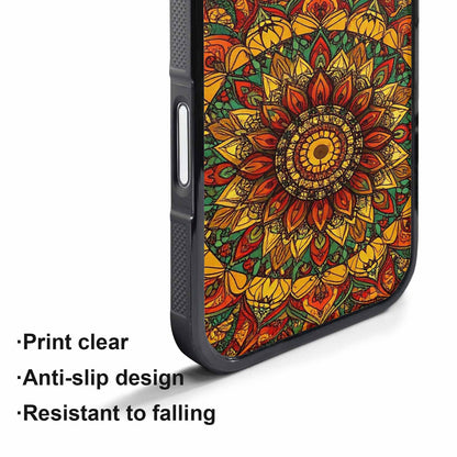 iPhone 17 Pro Max Case — Mandala Lions Original Art, Custom Made Phone Cover