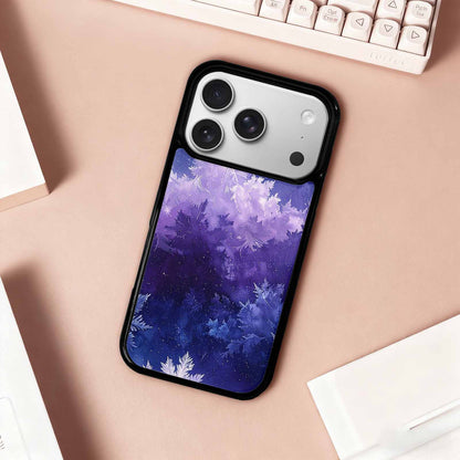 iPhone 17 Pro Case — Seamless Tileable Pattern Of Overlapping Galaxy, Custom Made Phone Cover