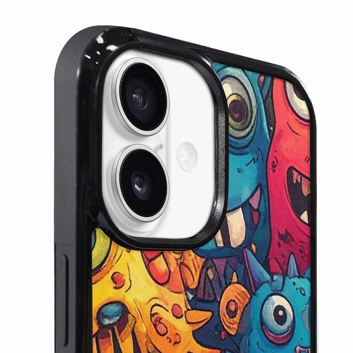 iPhone 17 Case — Small Cartoon Monster Character Cartoon Cute, Custom Made Phone Cover