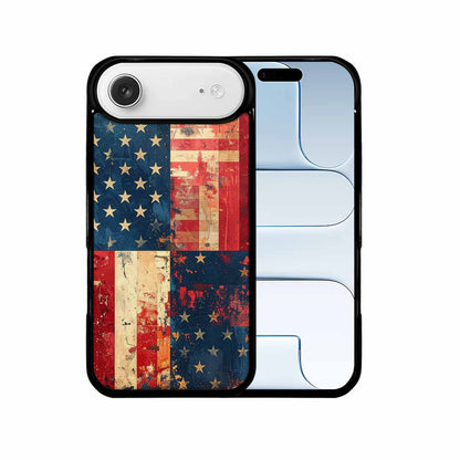 iPhone 17 Air Case — Small American Flag Stars And Galaxy, Custom Printed Phone Case