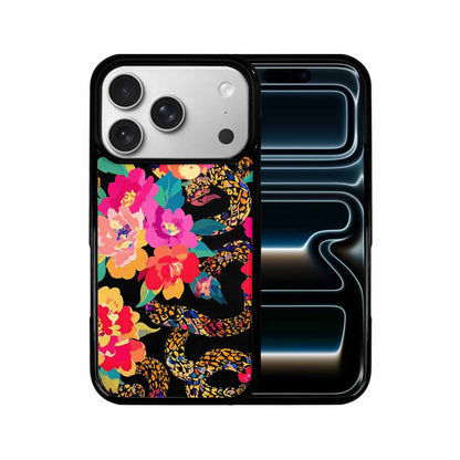 iPhone 17 Pro Case — Snakes Print Floral Seamless Pattern Floral, Personalized Phone Case