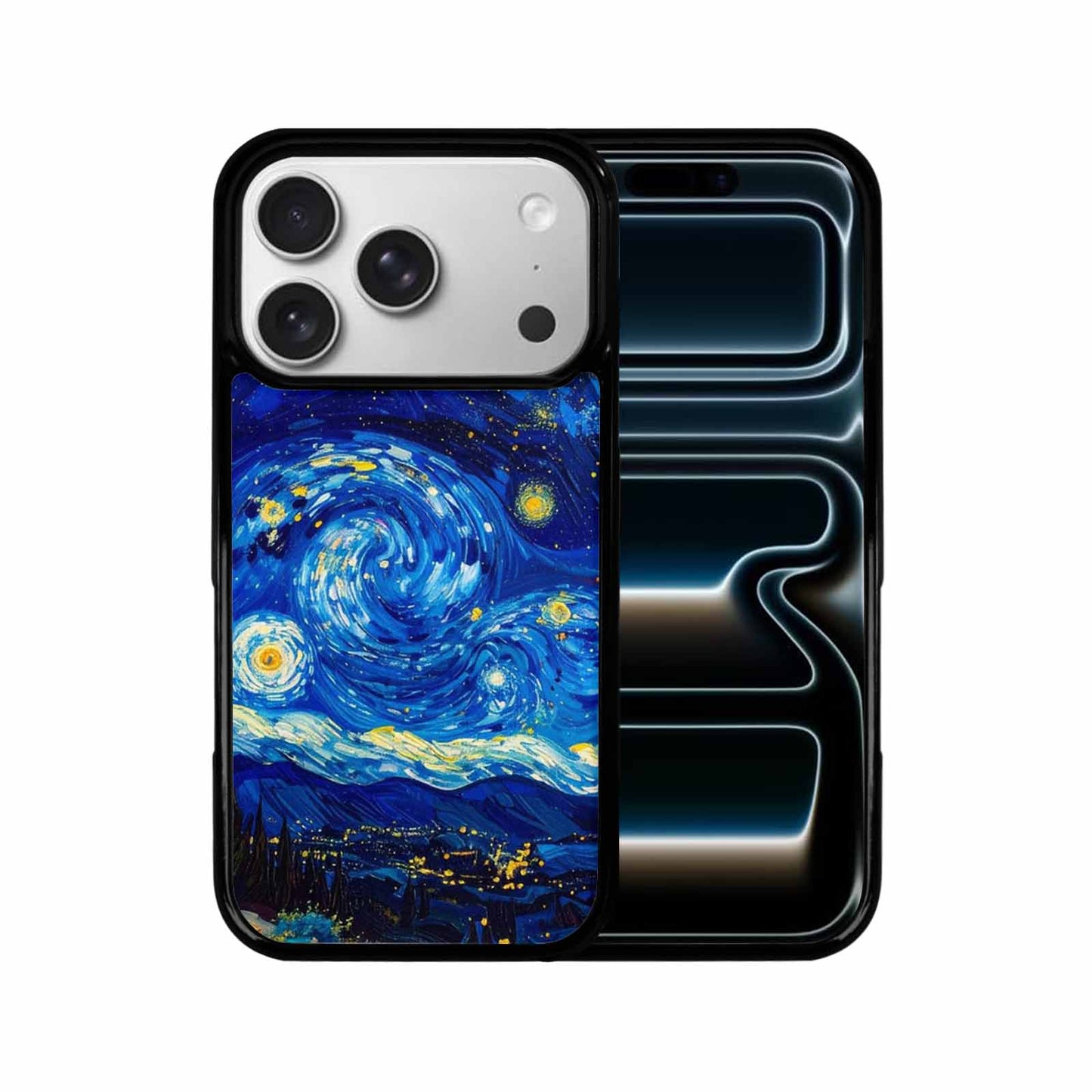 iPhone 17 Pro Case — Starry Night Van Gogh Paint Galaxy, Customized Protective Case