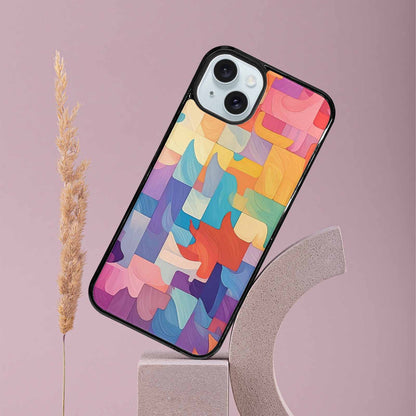 iPhone 15 Plus Case — Color Gradient Fade Pattern Hundreds Of, Custom Print Case Cover