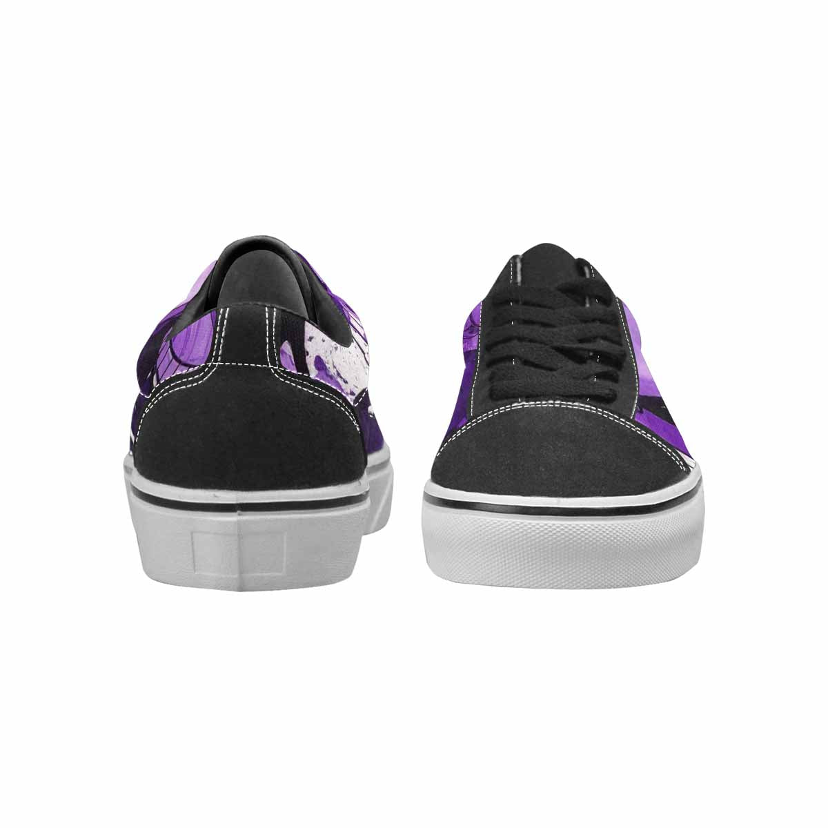 WOMEN'S Melting Moon Smiley Lace-Up Canvas Vivid Sneakers