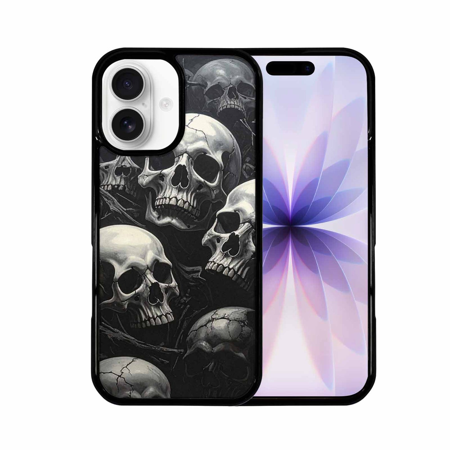 iPhone 17 Case — Skull Dark Art Gothic Print Gothic, Personalized Phone Case