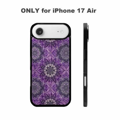 iPhone 17 Air Case — Small Mandala Pattern Randomly Varying Floral, Unique Phone Case Design