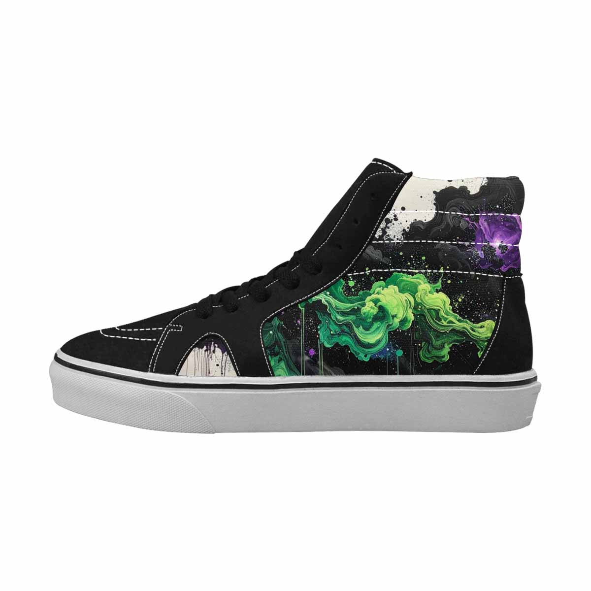 MEN'S Galaxy Nebula High Top Canvas Dreamlike Custom Shoes