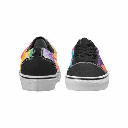 WOMEN'S Tie Lace-Up Canvas Cottagecore Custom Sneakers