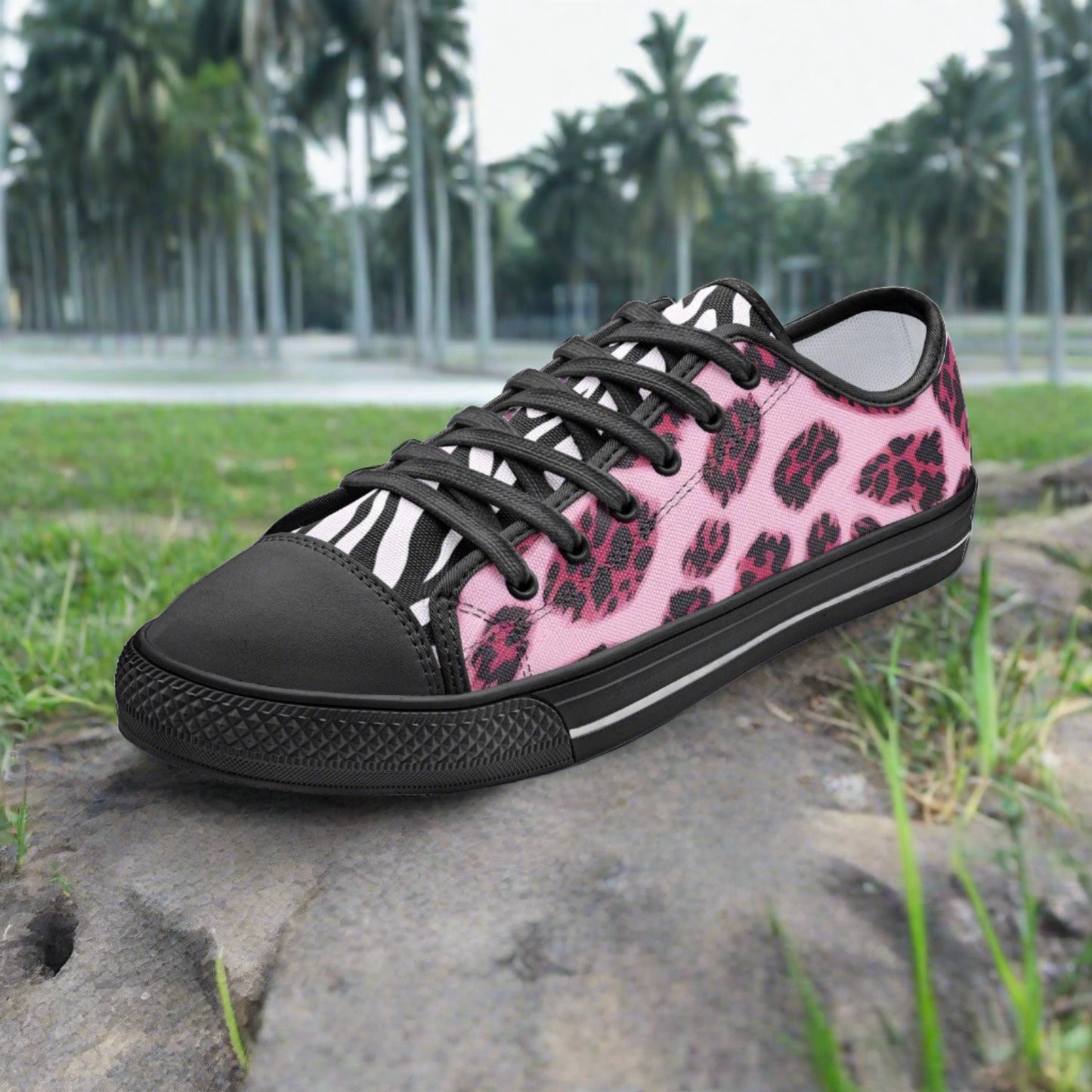 Jellyfish Teal Gold Glowing Bold Art - Freaky Shoes | Custom Art Sneakers