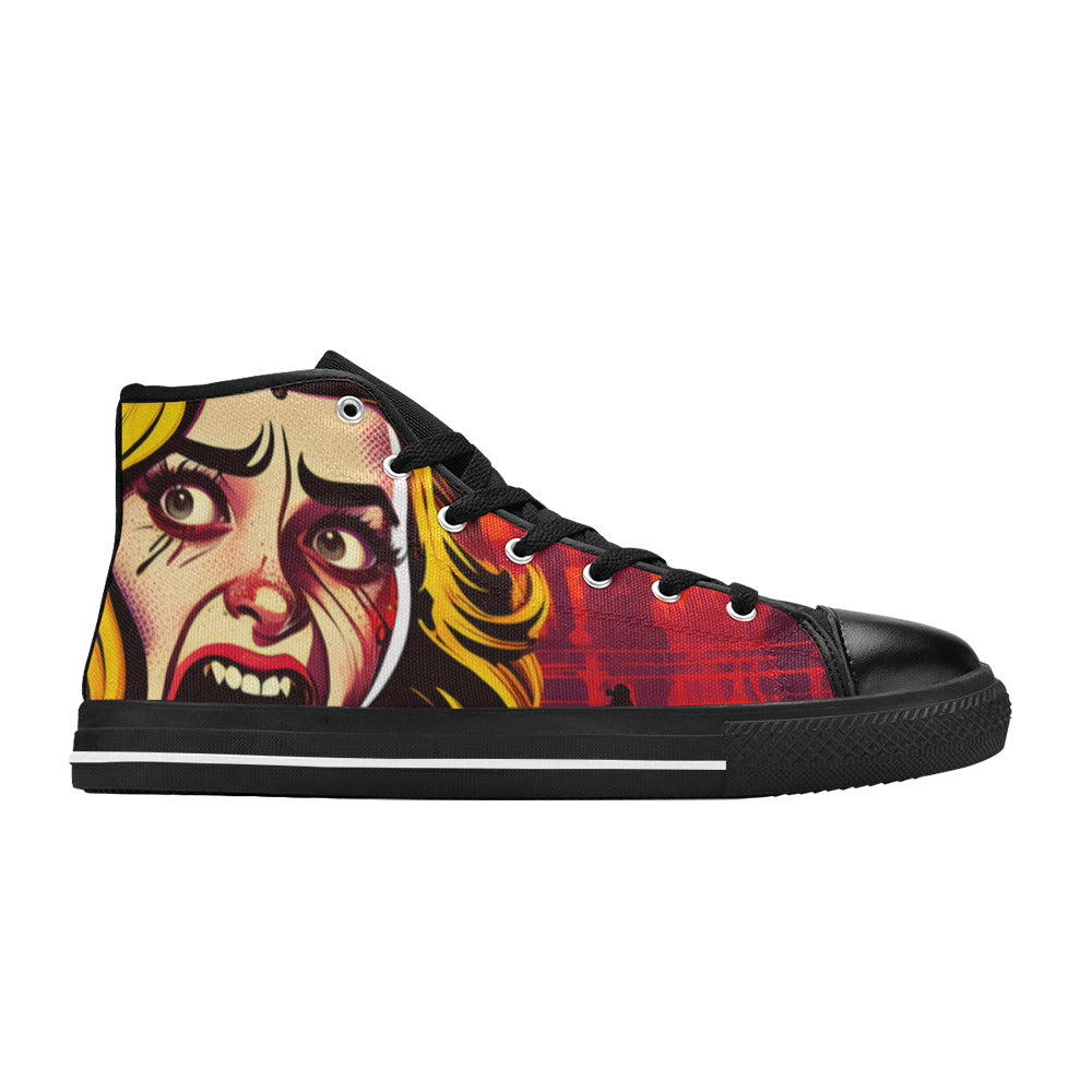WOMEN'S Scream 1 High Top Canvas Vivid Shoes