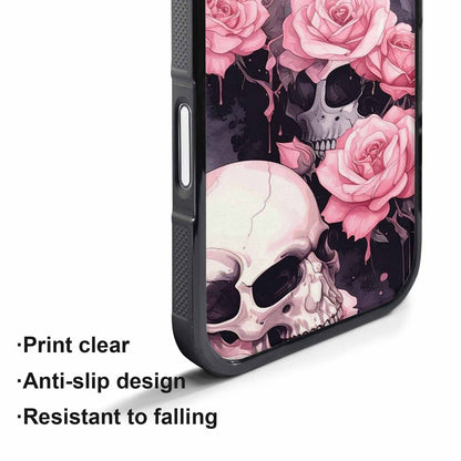 iPhone 17 Pro Case — Skull Dark Art Gothic Print Gothic, Original Design Phone Case