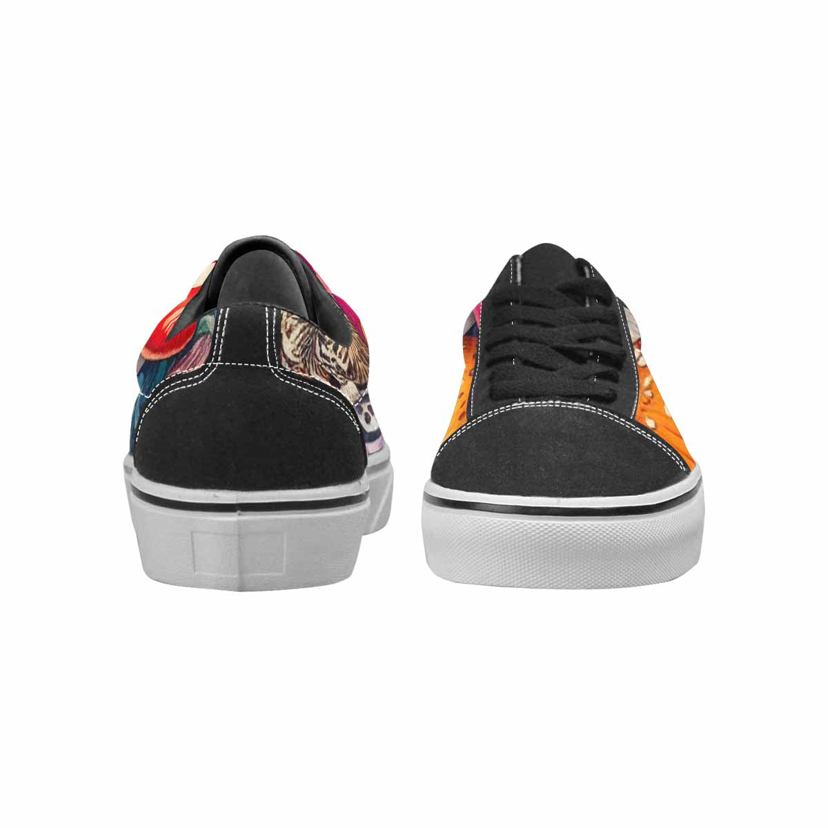 WOMEN'S Mushrooms Lace-Up Canvas Vivid Sneakers