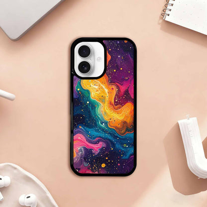 iPhone 17 Case — Galaxy Art Colorful Cosmic Galaxy Space, Personalized Phone Case