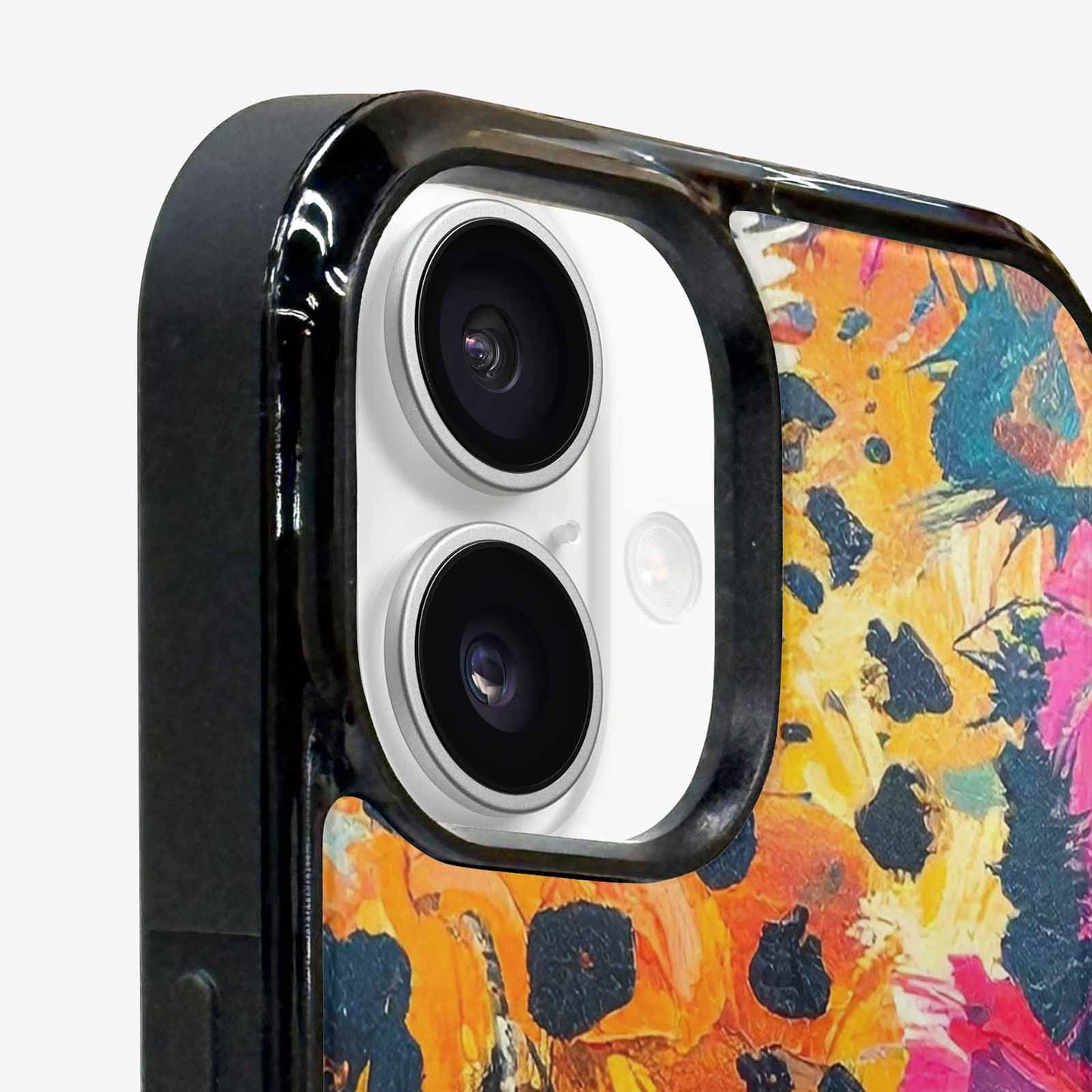 iPhone 16 Case — Full Color Vibrant Animal Print Animal, Custom Print Case Cover