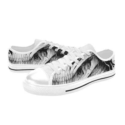 WOMEN'S Cc Horror Art Canvas Dark Academia Custom Shoes