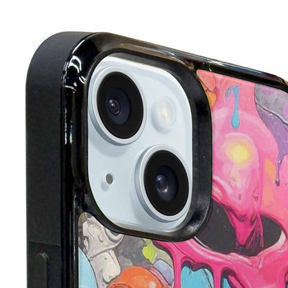 iPhone 15 Case — Aliens Camomelting Aliens Patt 5xk Personalized, Original Design Phone Case