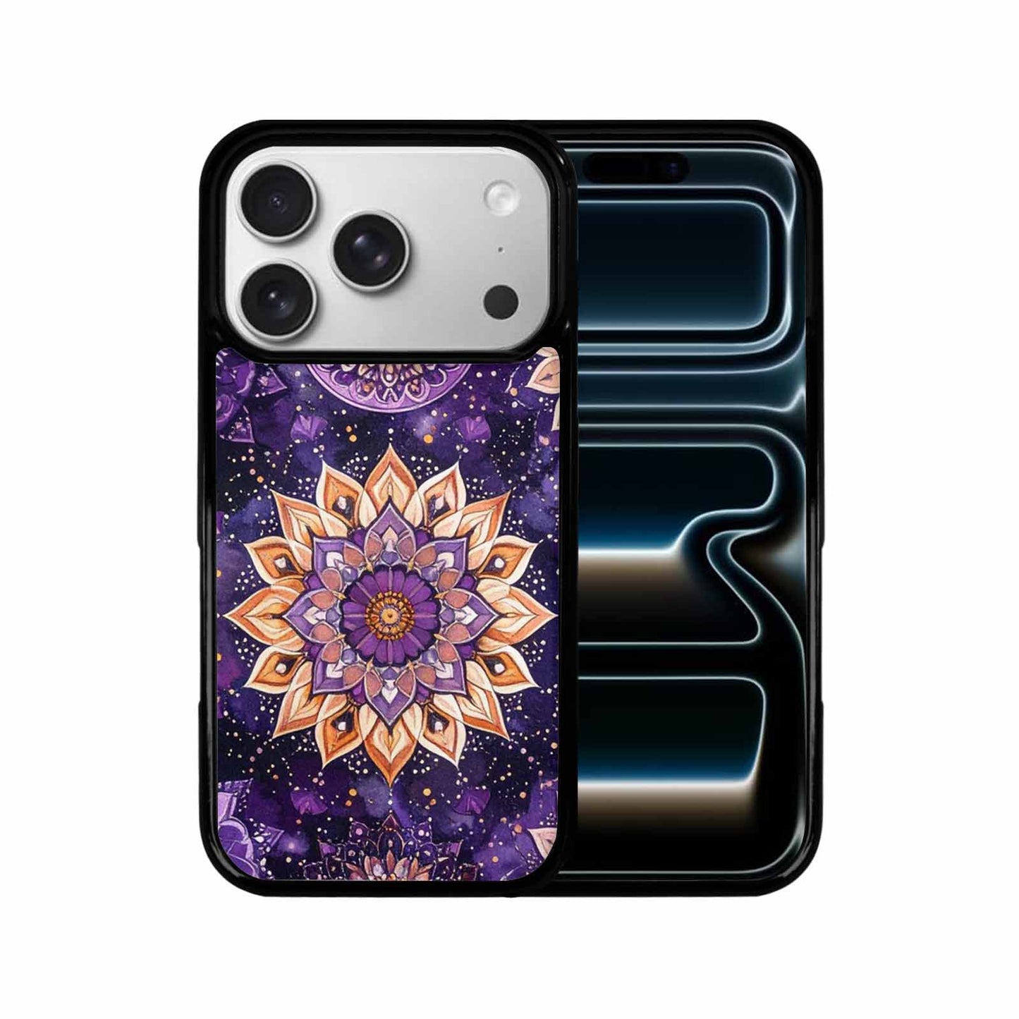 iPhone 17 Pro Case — Small Mandala Pattern Randomly Varying Floral, Custom Phone Case
