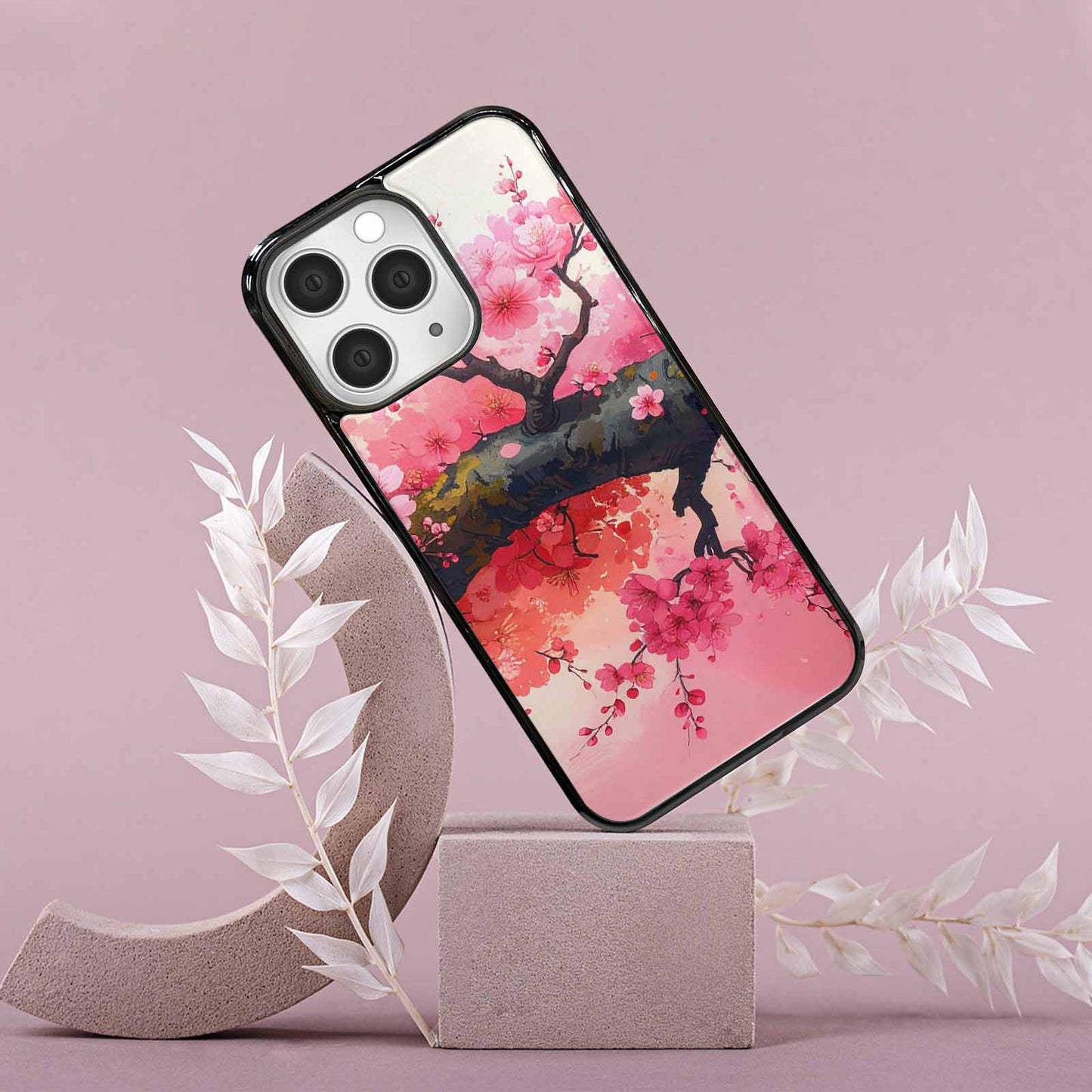 iPhone 15 Pro Max Case — Cherry Blossom Branch Cherry Blossom Branches, Original Design Phone Case