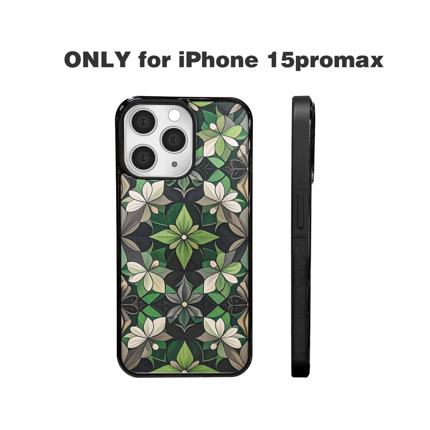 iPhone 15 Pro Max Case — Aromantic Flag Color Theme Small Rainbow, Unique Phone Case Design