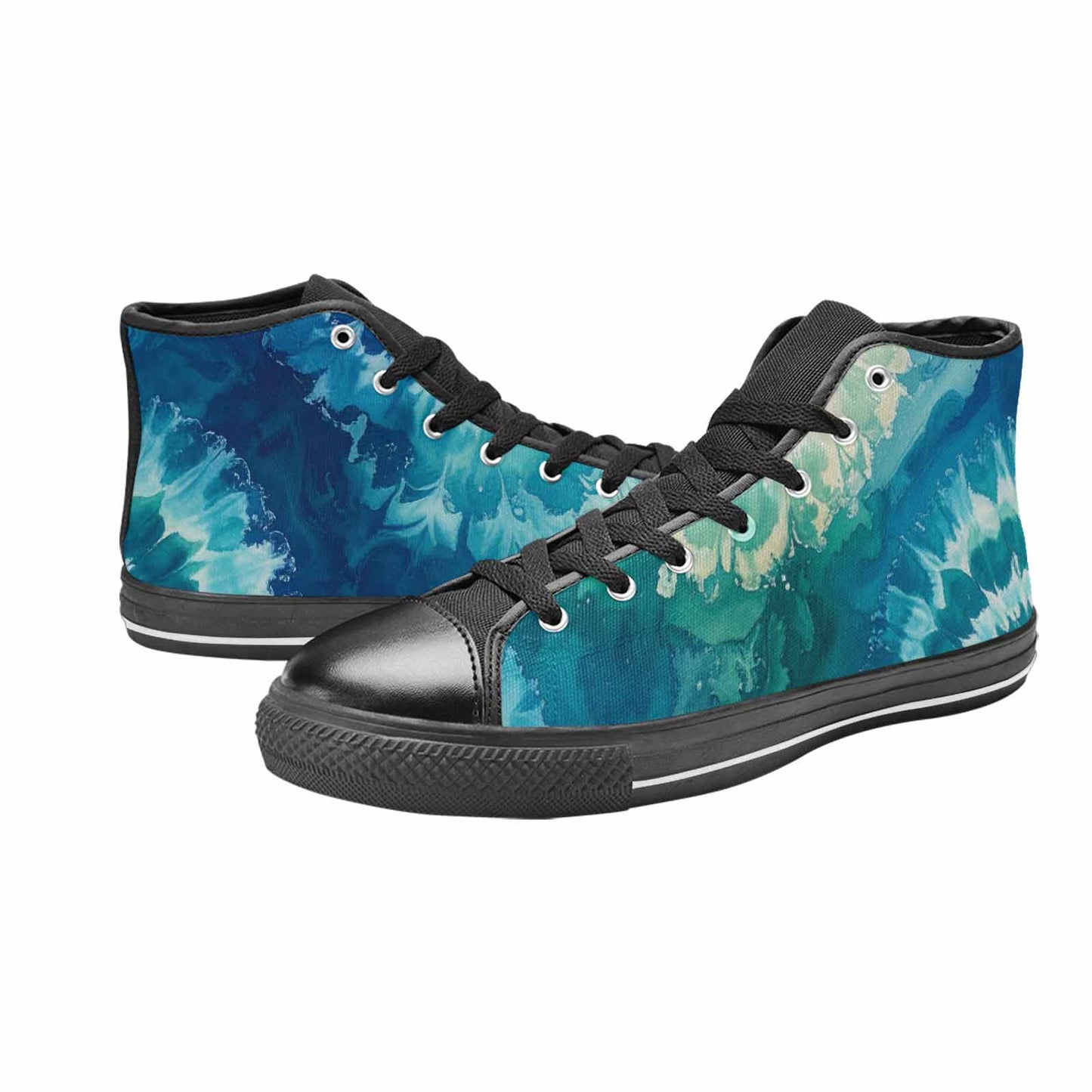 MEN'S Tie Dye - High Top Canvas Surreal Sneakers