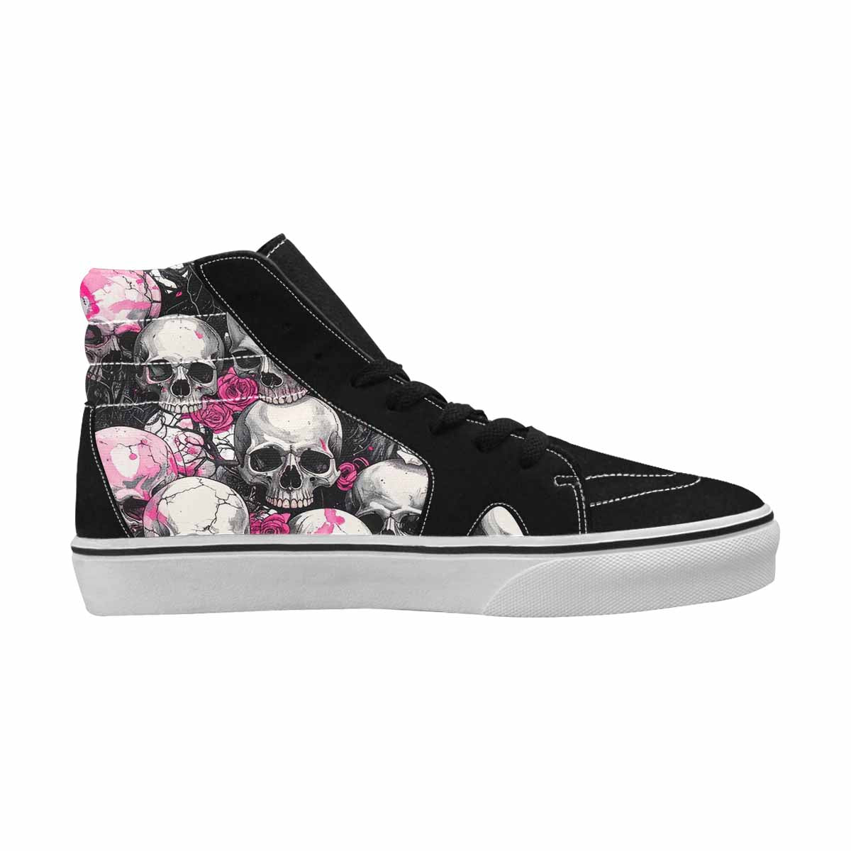 MEN'S Skull Roses High Top Canvas Dreamlike Shoes