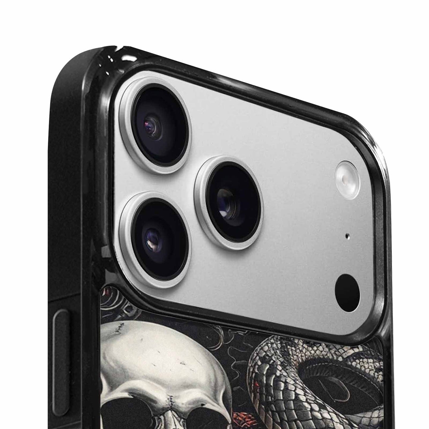 iPhone 17 Pro Max Case — Skull Dark Art Gothic Print Gothic, Customized Protective Case