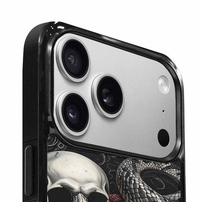 iPhone 17 Pro Max Case — Skull Dark Art Gothic Print Gothic, Customized Protective Case